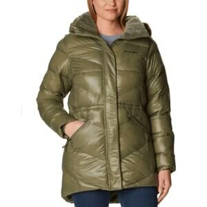 Columbia Peak to Park Mid Insulated Jacket Olive Green XS $220 NWT